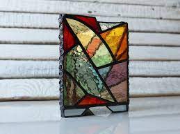 Stained Glass Candle Holder Tea Light