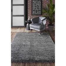 gray indoor solid throw rug in the rugs