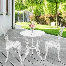 Aluminum Round Outdoor Bistro Set Hyh50