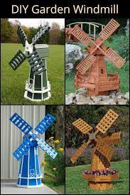 windmill garden windmill wooden windmill