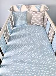 Handmade Baby Boy Cot Bedding Set Quilt