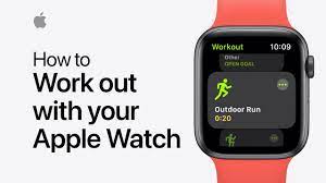 how to work out with your apple watch