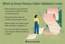 debt validation letter definition