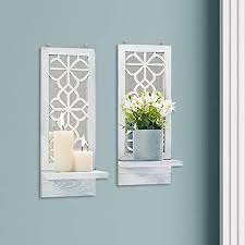 Yorkmills Candle Sconces Wall Decor Set