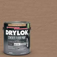 drylok 1 gal coffee beige low sheen latex interior exterior concrete floor paint coffee beige eggs