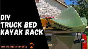 diy truck bed kayak rack you