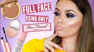 one brand makeup tutorial full face