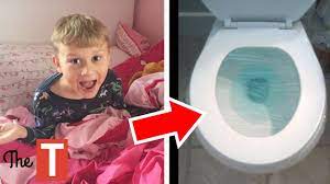 10 Hilarious Kids Who Pranked Their Parents On April Fools Day - YouTube