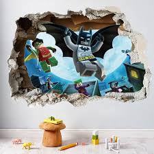 Dc Lego Batman Super Heros Wall