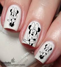 disney minnie mouse nail art decal