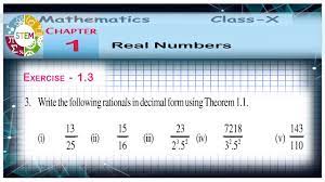 Without actually performing division, state whether the following rational  numbers will have a termi - YouTube