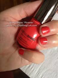 sinfulshine picante swatch from