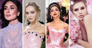 best makeup ideas for pink dress that