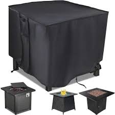 Gas Fire Pit Table Cover Square