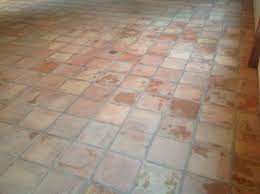 saltillo mexican tiles stripped