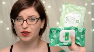 simple cleansing wipes vs yes to