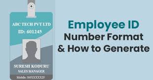 what is employee id number format how