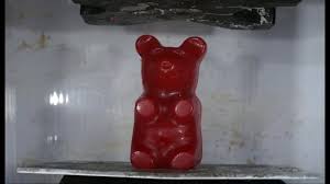 Each package contains 17 worms with 29.4 mg thc to satisfy any sweet tooth. Giant Gummy Bear Crushed By Hydraulic Press Turns Into Glue Youtube