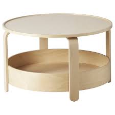 Round coffee table ikea is a growing trend and is now curves are in. Borgeby Coffee Table Birch Veneer 271 2 Ikea