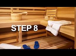 how to build a sauna in 8 steps you