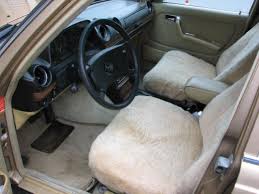 Sheepskin Front Seat Covers W123