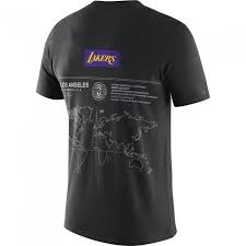 Hot promotions in lakers t shirt on aliexpress if you're still in two minds about lakers t shirt and are thinking about choosing a similar product, aliexpress is a great place to compare prices and sellers. T Shirt Lakers Courtside Black Nba Basket4ballers