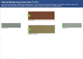 mastic color chart the gutter company