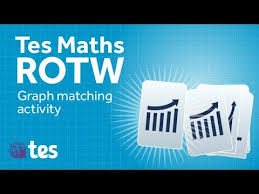Graphs Match Up Tes Maths Resource Of
