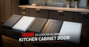 Aluminium Kitchen Cabinet Door