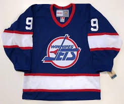 New hockey jersey winnipeg jets 55 mark scheifele mens xl. Bobby Hull Original Ccm Winnipeg Jets Jersey Medium New W Tags Blackhawks Ebay