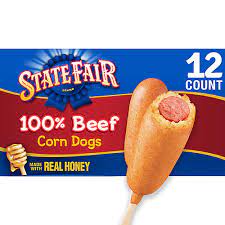 state fair 100 beef corn dogs