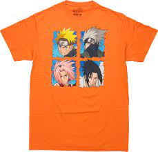Buy Naruto Shippuden T-Shirt - Four Heads Online in Taiwan. 141087236