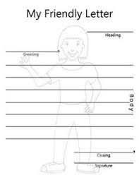 Free Friendly Letter Writing Template With Scaffolding For