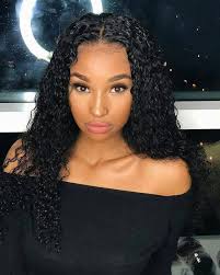 Women with naturally curly hair are very lucky but they will also make a great statement about their style and looks. Wigs For Black Women Black Hair Wig Mermaid Hair Curly Afro Wig Bald W Loverlywigs