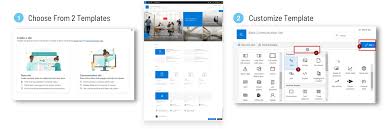 how to create a sharepoint site both it