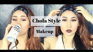 easy chola makeup look grwm isabel