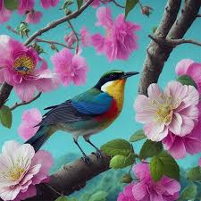colorfull beautiful birds wallpaper