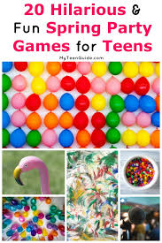 fun spring party games for s