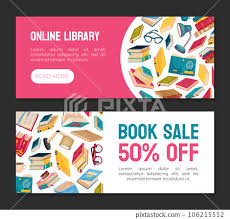 book banner design for bibliophile