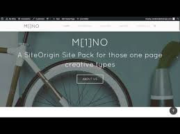 mono free one page wordpress