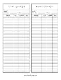 Printable Expense Sheets Magdalene Project Org