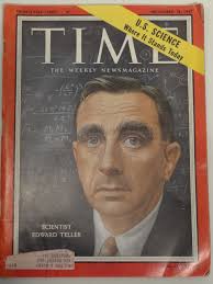 Revista Time 18 de noviembre, 1957 científico Edward Teller * U.S. Ciencia  Hoy | eBay