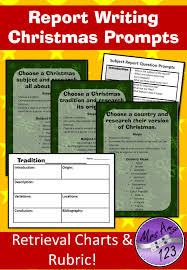 Report Writing Christmas Prompts With Retrieval Chart And