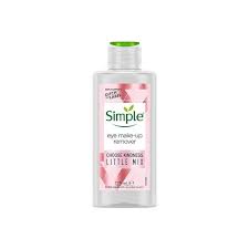 simple eye make up remover 125ml little