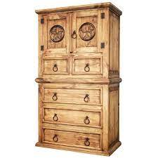 12 bedroom dressers for every style under $750. Rustic Pine Collection Tall Tonala Star Dresser Com527
