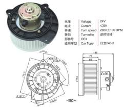 car auto parts fan er motor for car