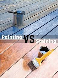 Painting Vs Staining A Deck 7 Big