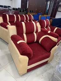 5 seater rectangular designer sofa set