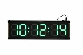 4 Inch Wireless Ntp Digital Wall Clock