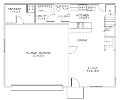 plan 59382 2 car garage apartment